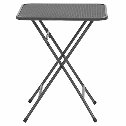 MWH Stahltisch, Cafe Latte, grau, 60 x 60 x 72 cm, 879029