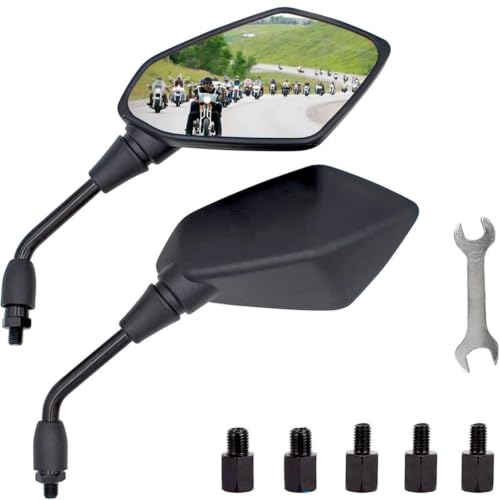 Espejos retrovisores para scooter y ATV ideales para trayectos urbanos diarios M8