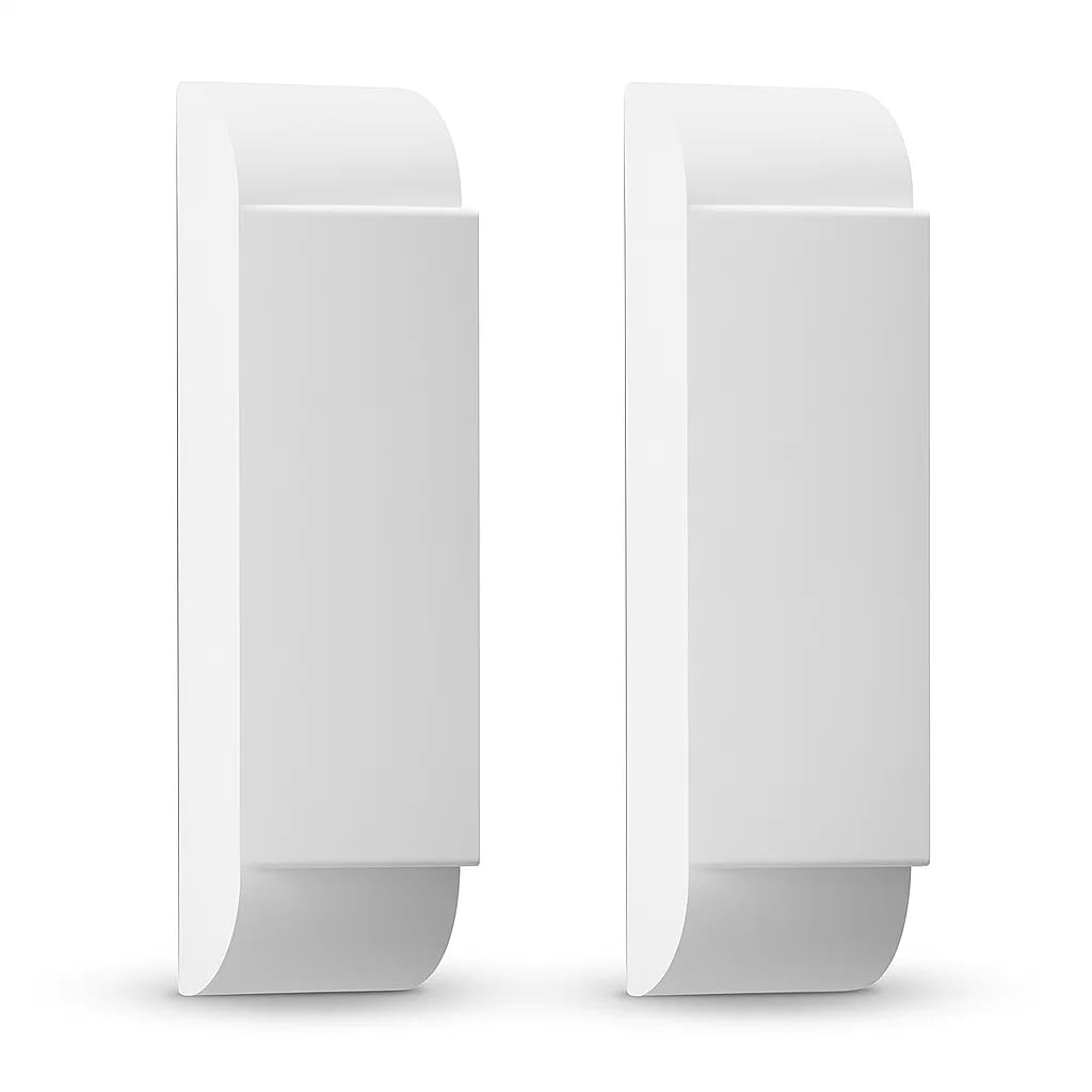 Ring Alarm Magnet Riser | 2 Pack Set With 3M Adhesive - Easy Mount To Any Doorway, Window, And Entryway | Ring Sensor/Magnet Not Included (1/2 Inch