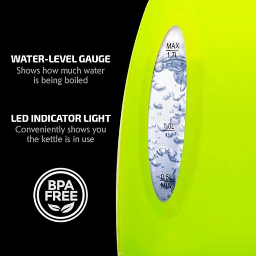 image for OVENTE Electric Kettle, 1.7L Fast Boiling Water Heater for Coffee or T