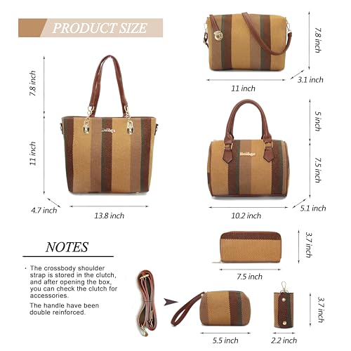 Image of 2E-youth Designer Purses and Handbags for Women Satchel Shoulder Bag Tote Top Handle Bag