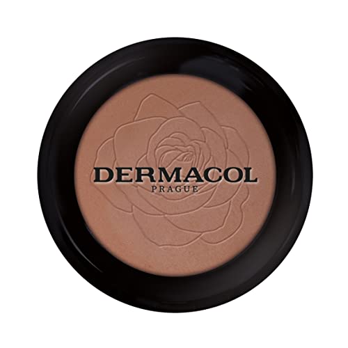 Dermacol Colorete en Polvo - Color No.04 - Rubor en Polvo que Aporta un Toque de Color Natural y Radiante a tus Mejillas, Ideal para un Acabado Fresco.