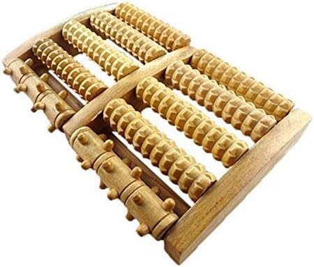 massaggiatore a rulli per piedi stanchi e dolori al tallone