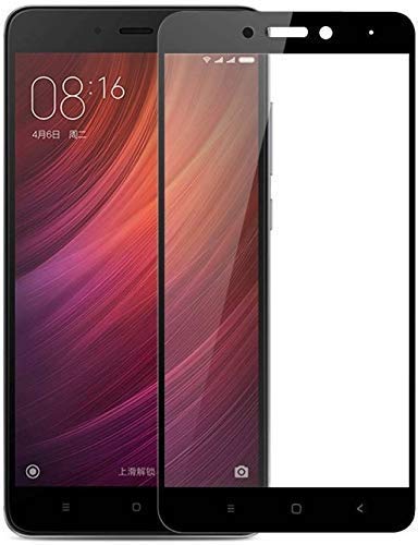 Image of Tempered Glass Screen Protector Compatible For Redmi MI 4X Full Screen Coverage (Except Edge to Edge) and Free Complete Easy Installation kit.