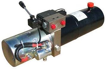 Maxim Hydraulic Power Unit 12V DC, Double Acting 3 QT. Steel Tank, 1.3 GPM Flow, 2500 PSI, Solenoid Operated, 1/4" NPT Port Size With HPU Dimensions 20.5 L x 9 W x 7.5 H