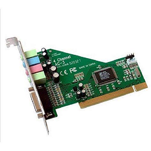 BigPlayer PCI-E 4 Channel 3.1 & 5.1 3D Audio Stereo Internal PCI Sound Card Window, RED - Image 5