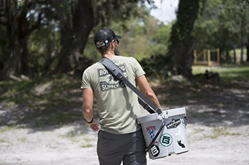 KULA by Bote Cooler Strong Travel Carry Sling Strap for Compatible Hard Gatorshell KULA Products Lightweight Removable Travel Attachment Option for Compatible Coolers in Classic Black