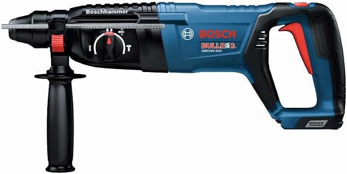 Bosch GBH18V-26DN 18V EC Brushless SDS-plus BulldogTM 1 In. Rotary Hammer (Bare Tool)