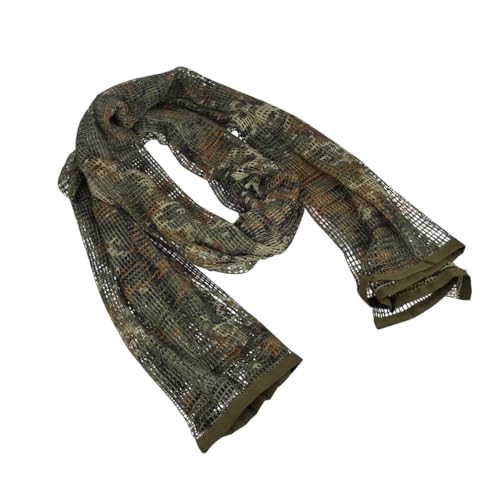 Gurtt Voile d'extérieur, écharpe en Filet de Camouflage pour la randonnée, la pêche, la Photographie dans la Nature, Les activités de Plein air, Motif...