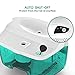 Afloia Electric Small Dehumidifier for Home, 2200 Cubic Feet Portable dehumidifier with 17oz Capacity for Bathroom Baby Room Bedroom RV Basement Caravan Office Garage, High Humidity, Auto Shutt Off