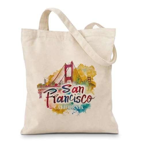 Bolsa tote de lona para viajes World Travel miniatura 1