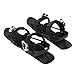 Mini Skiing Shoes, Adjustable Binding, Small Size Snowboard Boots for Forest Trails, Skating, Ski Slopes, and More, Friends and Family