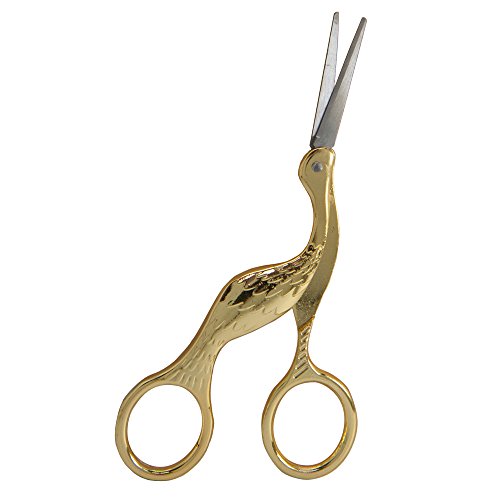 Left-handed Stork Sewing Scissors