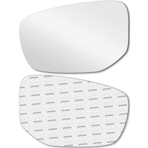 Dodge Dart 2013-2016 Driver Side Mirror Glass with Adhesive