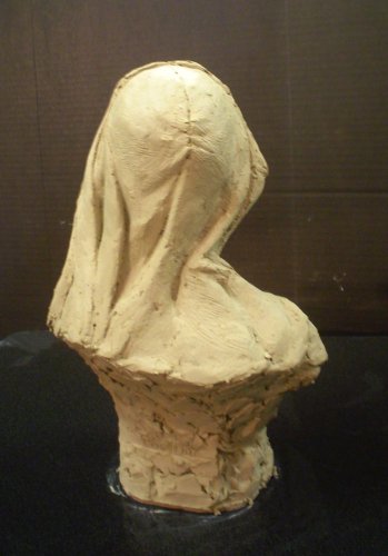 Clifford Fredericks Hand Sculpted Portrait Of Samaritan Women, Sculpture & Bust Of Biblical Character Collection Sculpture (Bronze, Shale, Sandstone) #TOP5