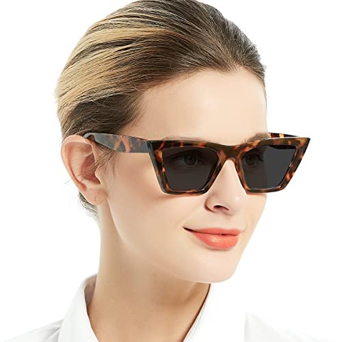 OCCI CHIARI Large Sun Reading Glasses 2.5 for Women Cateye Sun Glasses Fashion Sun Readers for Lady Thick Frame (Brown Tortoiseshell,250)