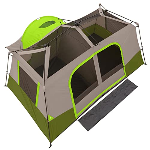 Carpa cabaña para camping al aire libre color naranja miniatura 5