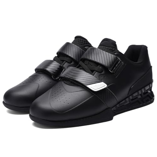 TvzsiY Zapatos De Levantamiento De Pesas para Hombre Zapatos Deportivo Sentadillas CóModo Y Transpirable para Gym Culturismo