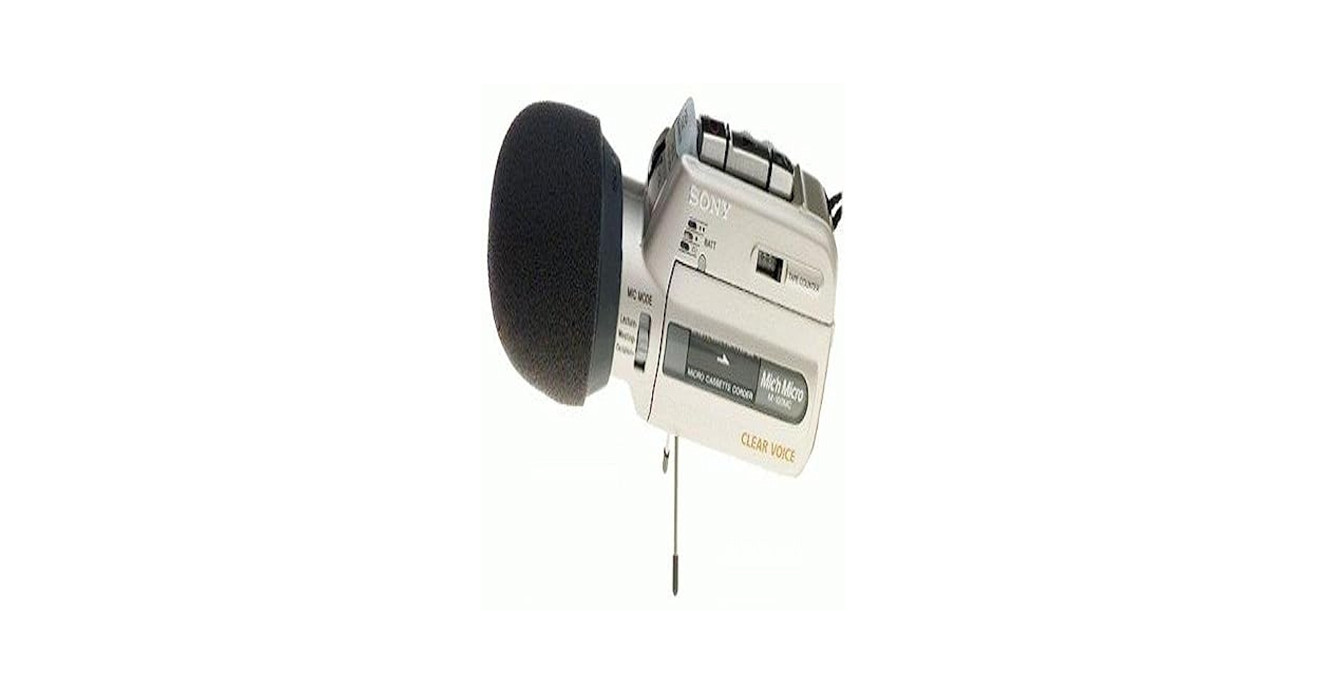 Amazon.com: Sony M-100MC Microcassette Recorder with Voice