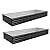 ZUNUDA Galvanized Raised Garden Bed,2 Pcs 10×3×1FT Metal Planting Box for Outdoor Vegetable, Flowers Herb,Planter Gardening (Black)