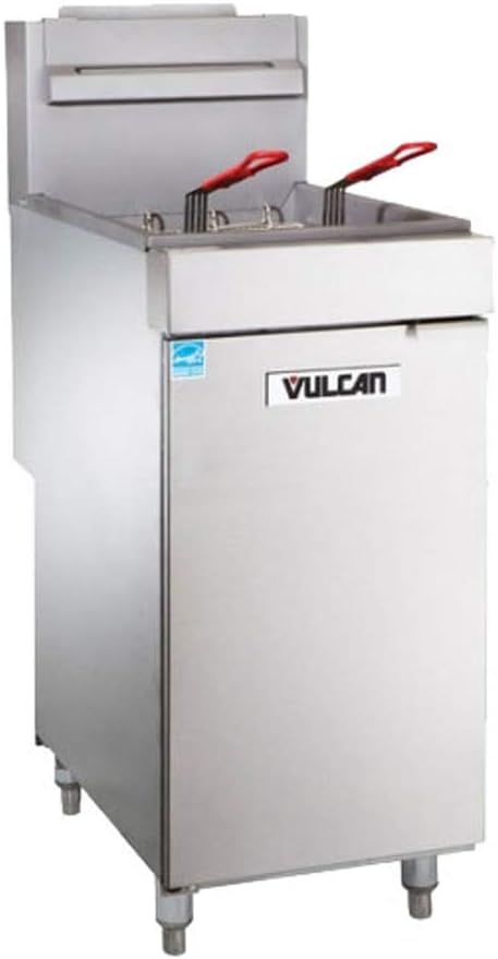 Vulcan 1VEG35M Floor Fryer, Natural Gas, 35-40 lb. cap.