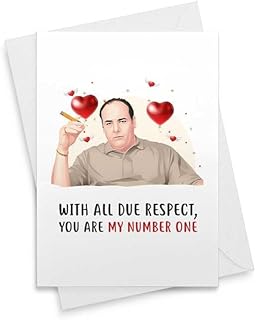 Funny Tony Valentines/Anniversary Card - Romantic Card, Cute Love Card, Funny Valentines Day, Greeting Card, Love Greeting, Funny Love Card [00427]