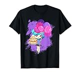 Photo Gallery torta palloncino festa di compleanno kawaii otaku cartoon maglietta Photo Gallery torta palloncino festa di compleanno kawaii otaku cartoon maglietta