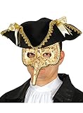 Talla Unica Guirca 12924 - Antifaz Veneciano Nariz Larga
