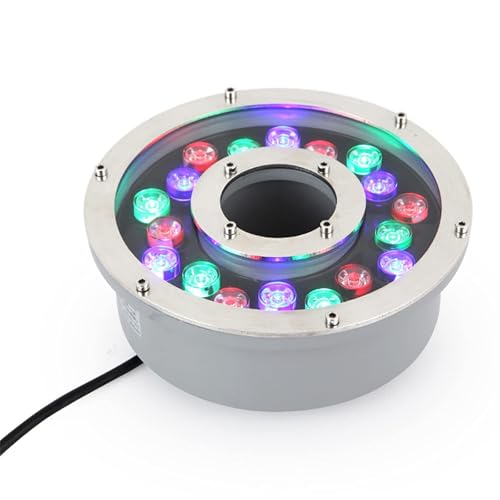 Lumière LED submersible sous-marine étanche IP68 pour bassin et fontaine