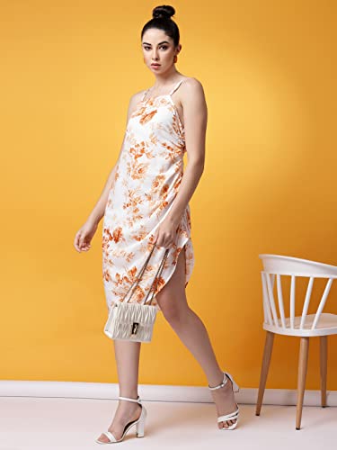 Image of OOMPH! Women's Crepe Sheath Knee-Length Dress