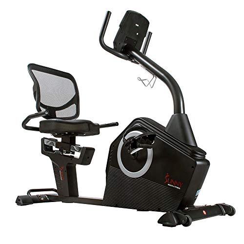 Sunny Health & Fitness Programmable Recumbent Bike - SF-RB4850, Black - Home Fitness Guru Sunny Health & Fitness Programmable Recumbent Bike - SF-RB4850, Black - Image 3