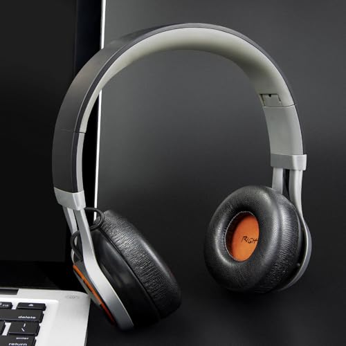 Repuestos profesionales de almohadillas para audífonos Jabra Revo Wireless/Wired, almohadillas con cuero proteico suave y espuma de aislamiento de ruido - Negro miniatura 3