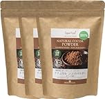 有機JASオーガニック ダークナチュラルココアパウダー 非アルカリ処理 140g 3袋(レギュラーサイズ) 無糖 カカオ100% ORGANIC NATURAL COCOA POWDER 100% UNSWEETENED NON-ALKALIZED ココア