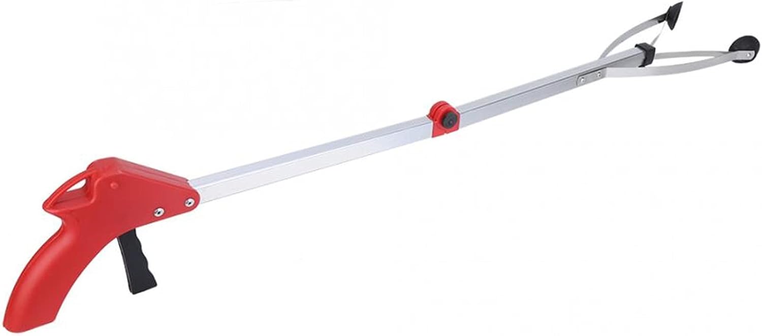 Garbage Picker Garbage Picker Folding Trash Grabber for Long Arm Litter Picker Gripper Aluminum Alloy Garbage Clip Picker Garden Tools