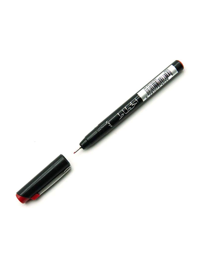Al Khatatcalligraphy pen, 3 mm line width, red