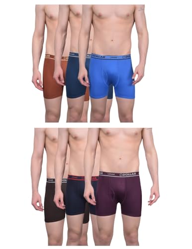 Image of Dollar Lehar Mens Combed Cotton Trunk - Actual Colour May Vary