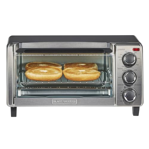 BLACK+DECKER TO1313SBD Toaster Oven, 15.47...