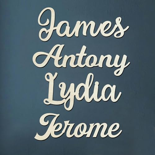 Personalised Name Sign Wooden Letters Wooden Name Plaques Pe