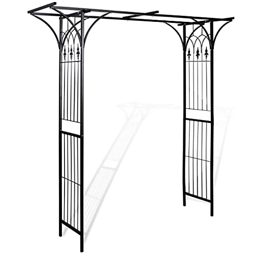 Garden Arch Trellis - Outdoor Iron Arch Arbor for Wedding Lawn Backyard Patio Climbing Vines Climbing Plants