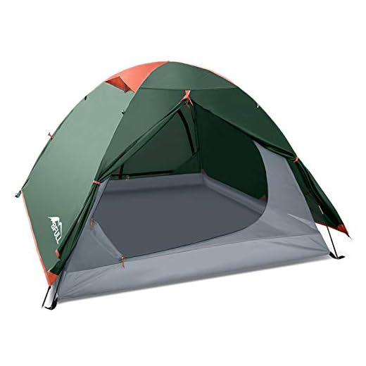 BFULL Camping Tents 2-3 Person Lightweight Backpacking Tents for Hiking Camping Outdoor Travel, Waterproof Pestproof Windproof Double Layer Easy Setup Dome Tent