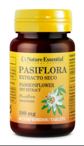 Nature Essential I Pasiflora 180 mg. (Extracto seco) 60 comprimidos