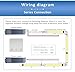 TOPXCDZ WS2811 COB Running Water Flowing LED Strip Light Horse Race Chasing Tape Wireless Remote Controller DC24V Power 20M 10M Full Set (2x5M Strip+1x Controller +1x Power, 3000K)