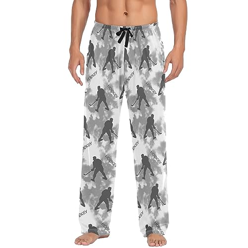 Pfrewn Men's Pajama Pants Truck Car Construction Machines Lounge Pants Super Soft Pajama Bottoms with Pockets