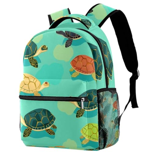 Sac à dos décontracté pour voyage et école aux motifs de mer