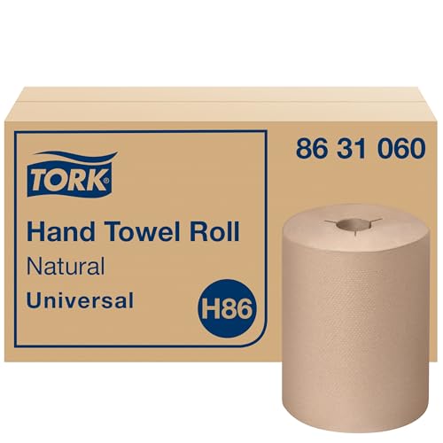 Tork Paper Towel Roll Natural H86, 6 Rolls x 550 ft, 8631060 - image 1