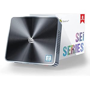 Beelink SEi12 Mini PC, Intel Core i5-12450H (8C/12T,bis zu 4.4GHz), Mini Desktop Computer 16GB DDR4 1TB M.2 PCIe 4.0 SSD, 4K Dual Display HDMI/DP1.4/WiFi 6/BT5.2