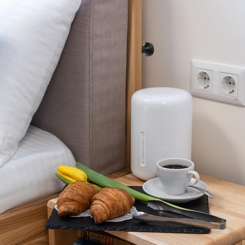 Evita ruidos con el tope para cabecero de cama ajustable negro Ciieeo, protector de pared 6