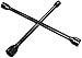 Performance Tool W2 Black 14" Metric 4-Way Cross Lug Wrench