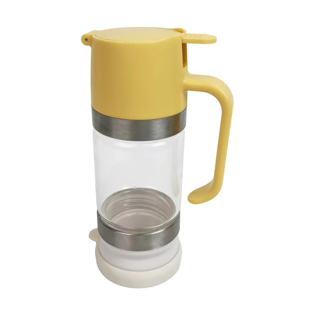 CTRLZS 300ml Glass Honey Dispenser - Easy-to-Clean Kitchen Tool for Maple Syrup, Sauces, and More