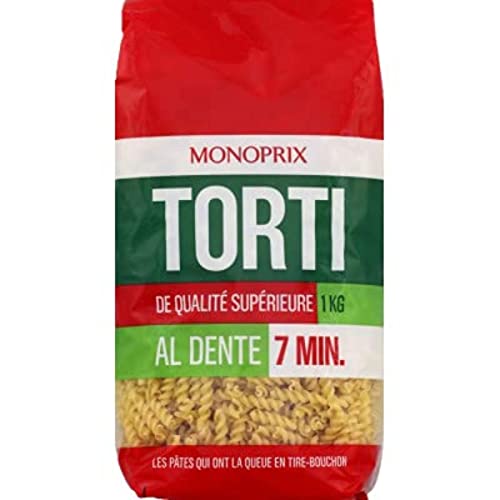 Monoprix Torti de qualité supérieure, prêt en 7 minutes -